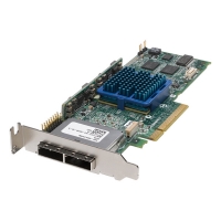 ADAPTEC ASR-3085 (PCI-E x8, LP) KIT(SGL) SAS/SATAII,RAID 0,1,10,5,6,50,8port(EXT 2*SFF8088),256Mb