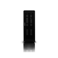 Серверный шкаф 19" 36U RackPro EA68A37 (600х800х1800), перед дверь перфор (блок вентиляторов) черный